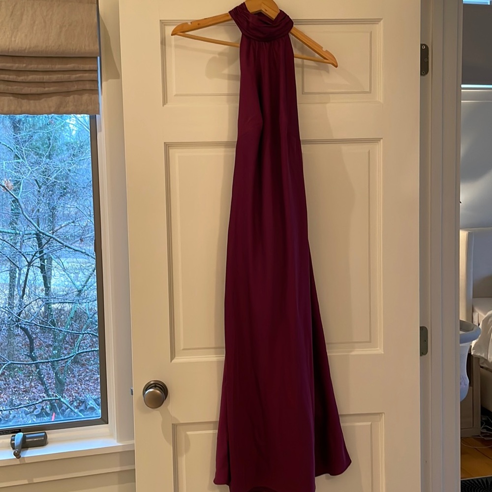 Lovers and Friends Backless Plum Dress - Small - NWT, never worn